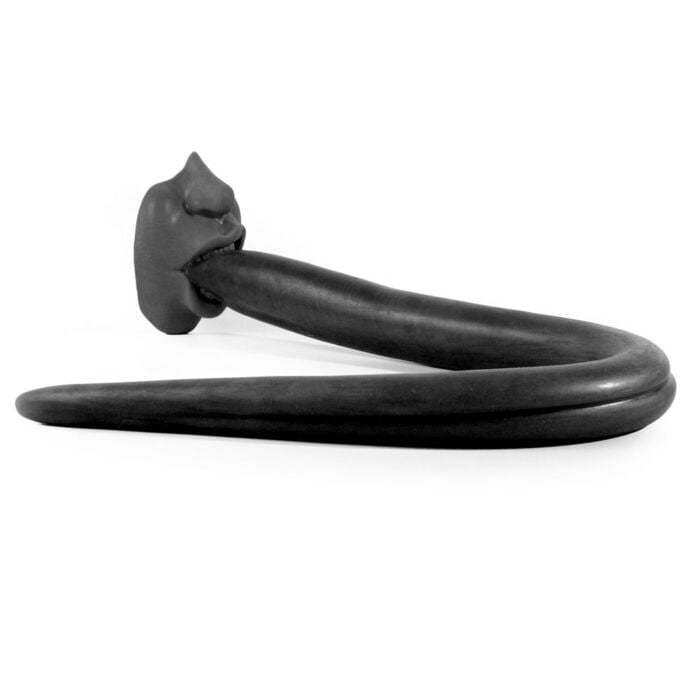 Sinnovator Licker Platinum Silicone Depth Training Dildo 30.7 Inches | UberKinky
